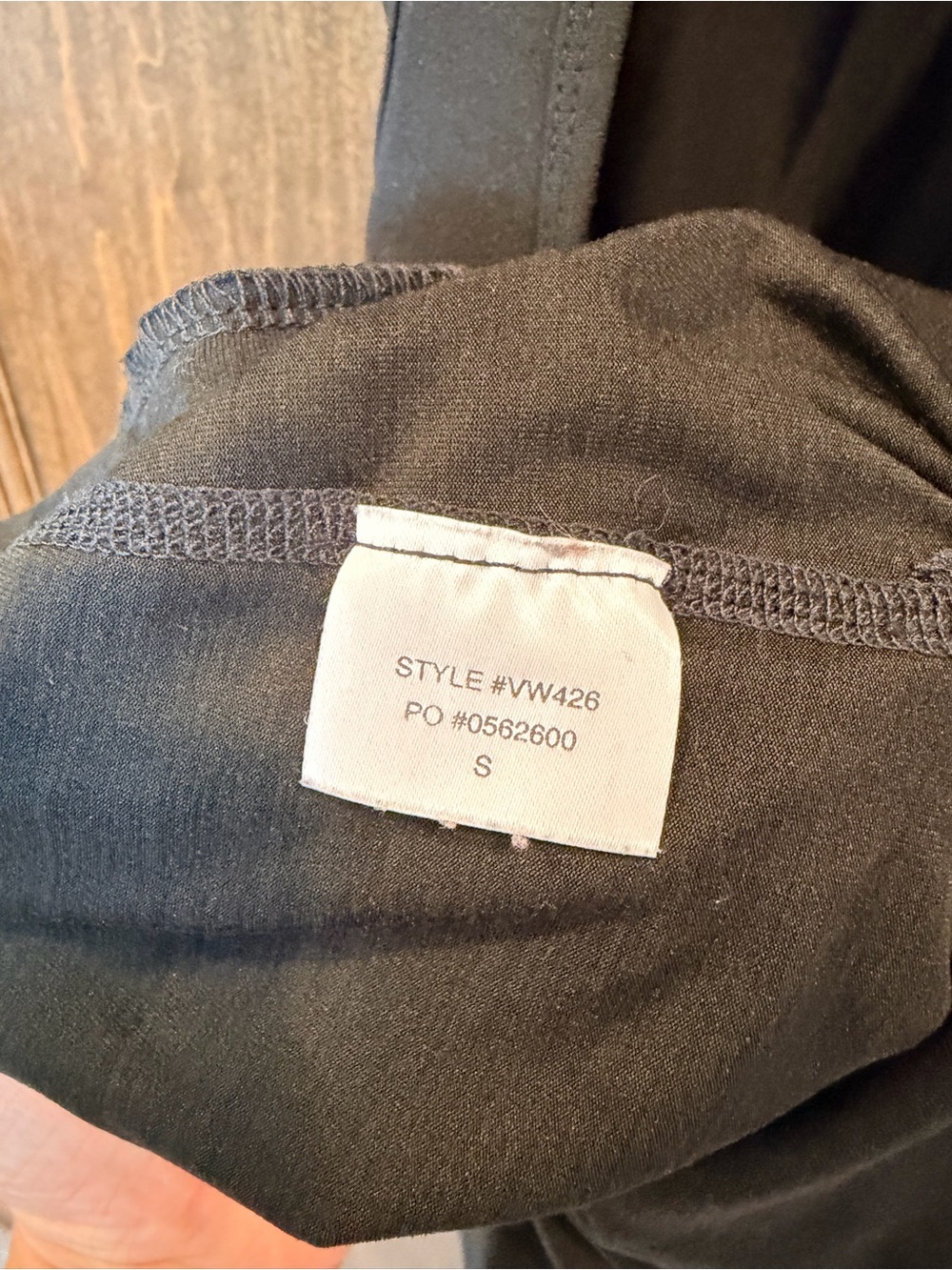 Vuori Black Racerback Jumpsuit with Drawstring - Picture 6 of 6